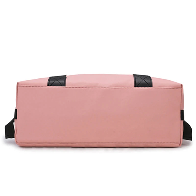 Chic Emblem Nylon Duffle Bag