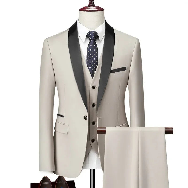 Men's Slim Fit Suit Set | The Daily Drop