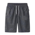 Men's Elastic Waist Cargo Shorts – Lightweight Summer Shorts with Pockets