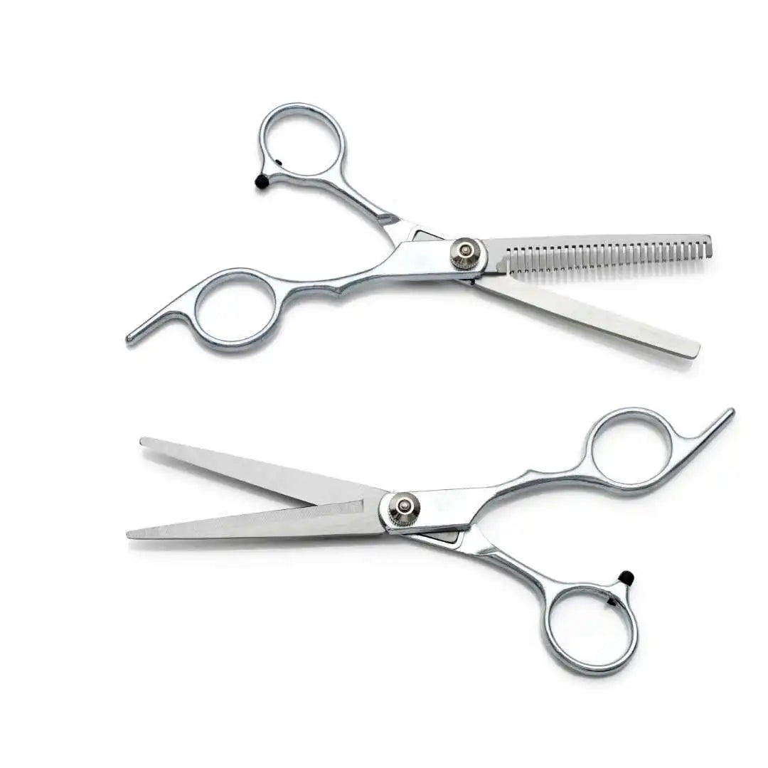 Professional 6" Barber Scissors Set – Cutting & Thinning Shears