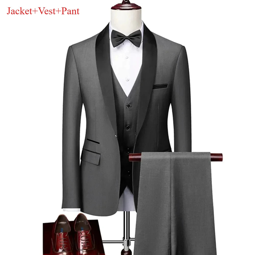 Men's Slim Fit Suit Set | The Daily Drop
