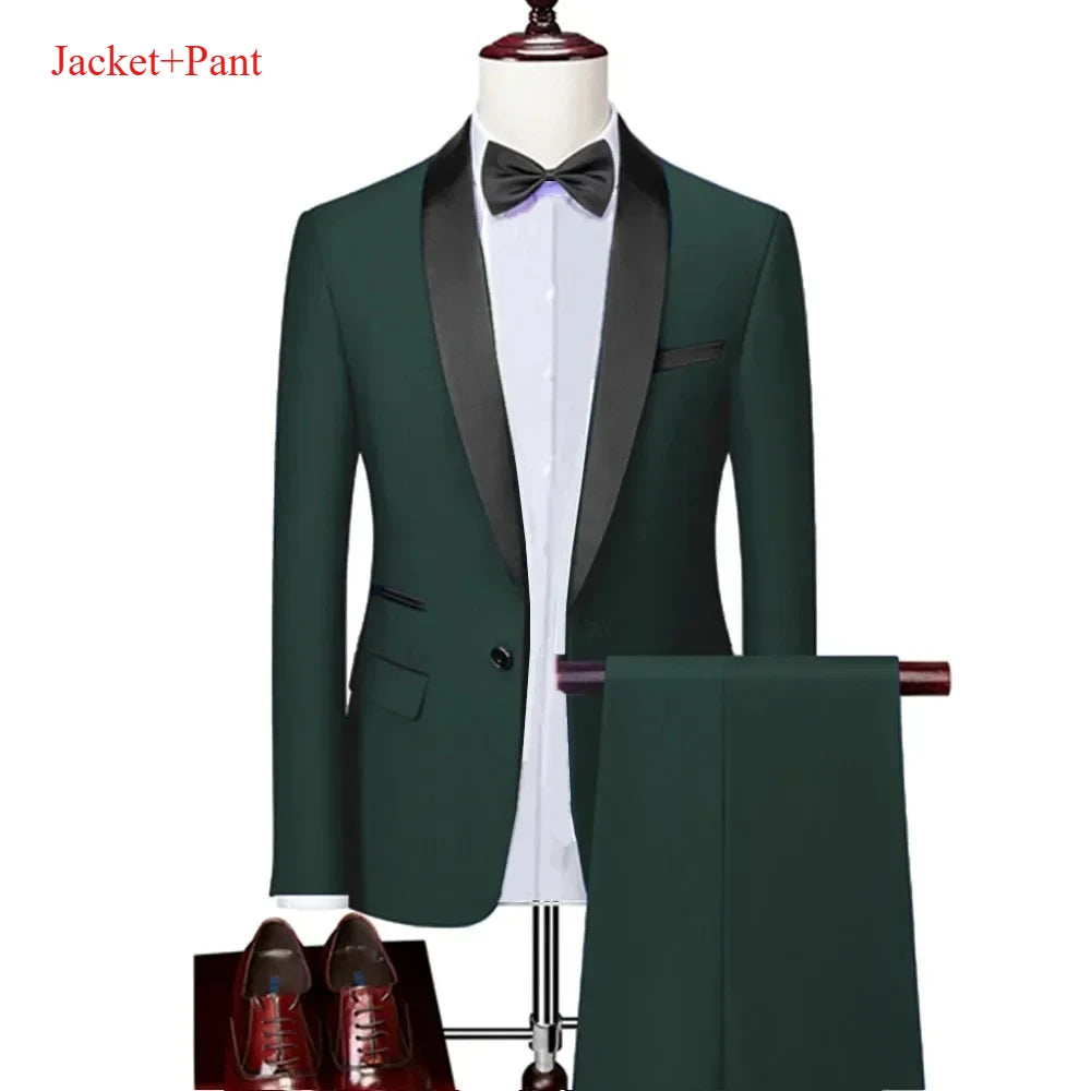 Men's Slim Fit Suit Set | The Daily Drop