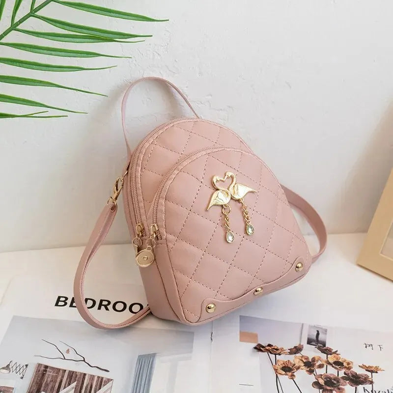 Mini PU Fashion Backpack for Women