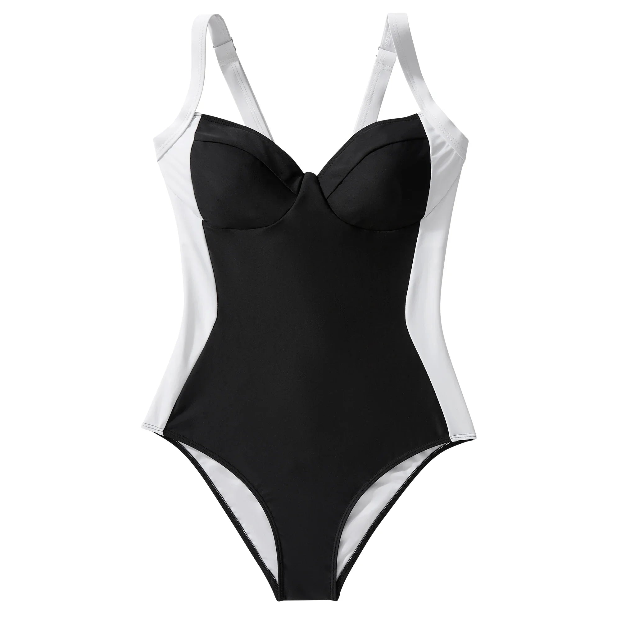 Tummy Control One-Piece Swimsuit – Sling Shaping Swimwear for Women