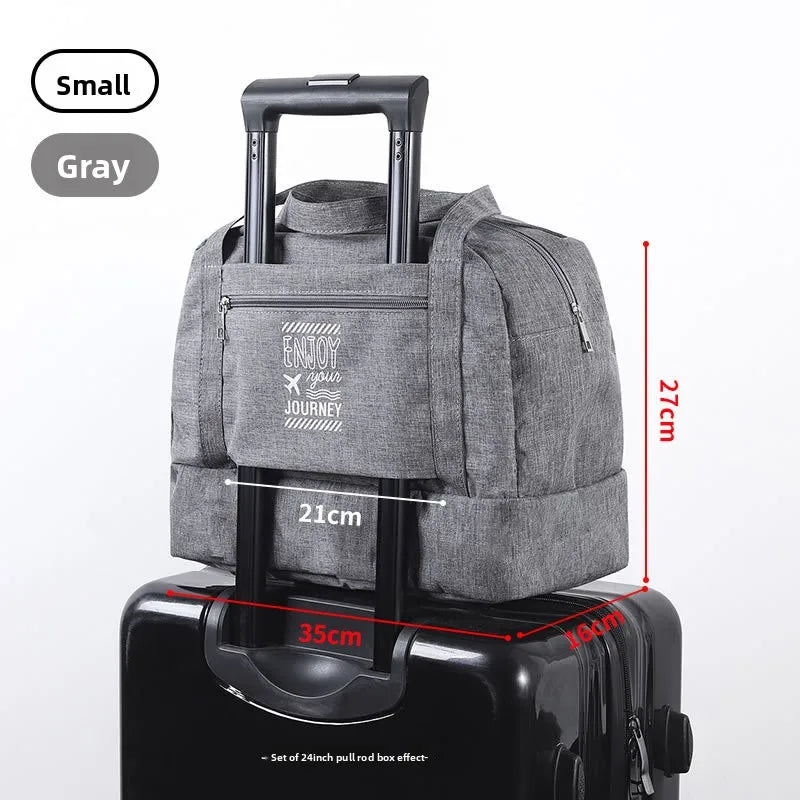 Double-Layer Dry/Wet Separation Gym & Travel Bag