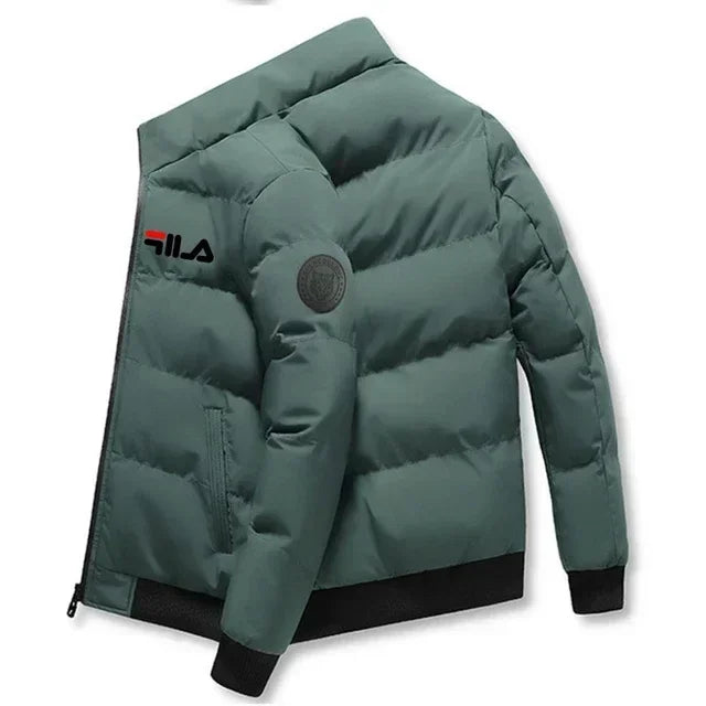 Men's Padded Zip-Up Jacket