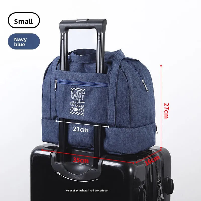 Double-Layer Dry/Wet Separation Gym & Travel Bag