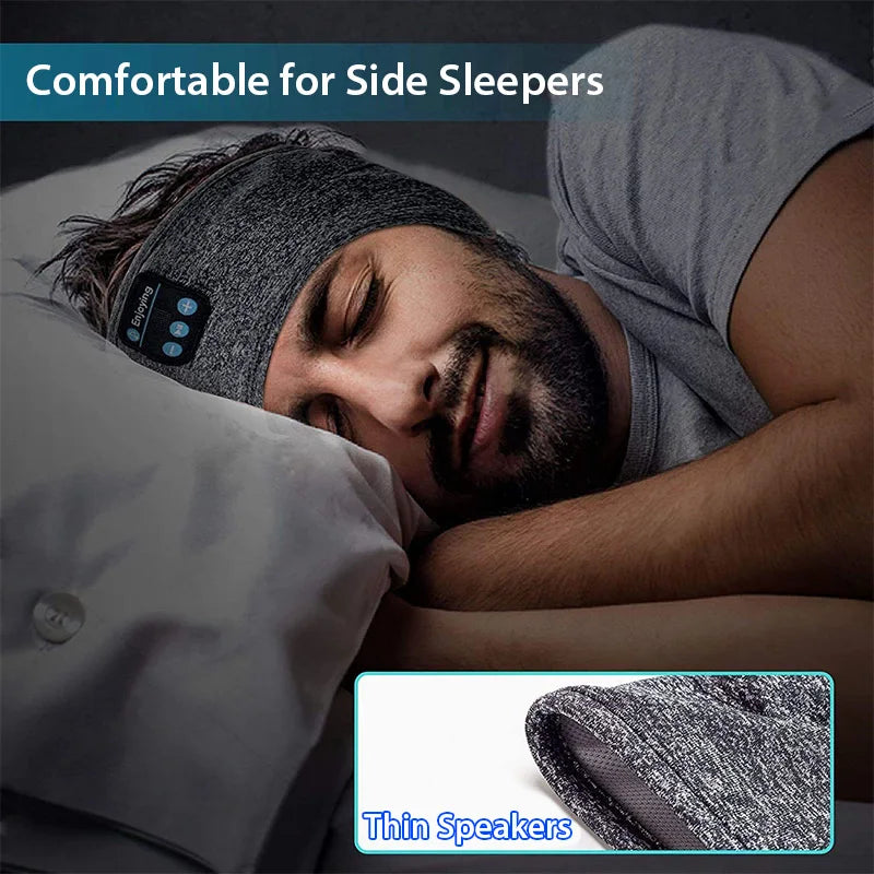 Bluetooth Headband Headphones – Wireless Sleep & Sport Earphones