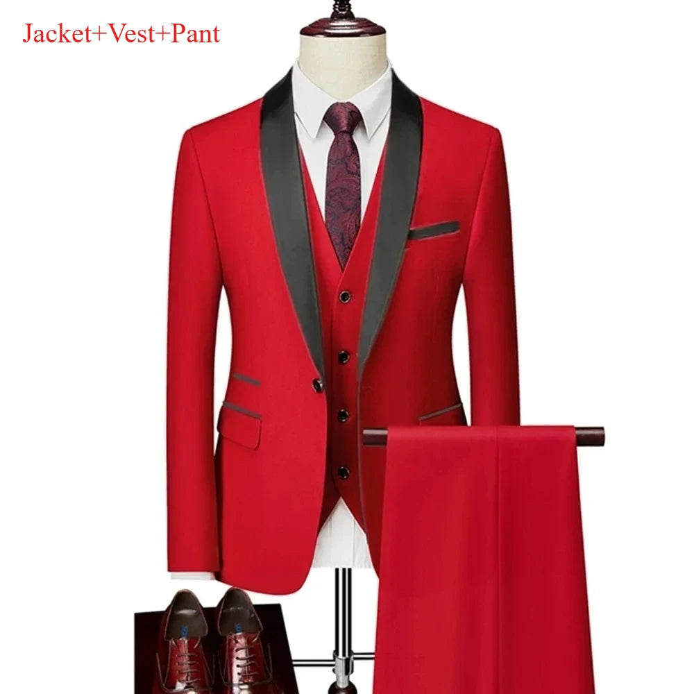 Men's Slim Fit Suit Set | The Daily Drop