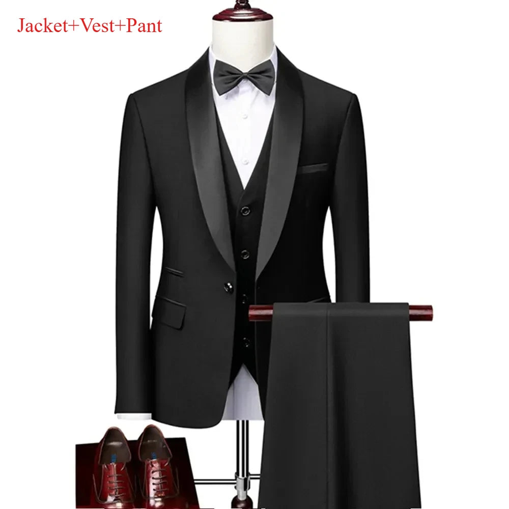 Men's Slim Fit Suit Set | The Daily Drop