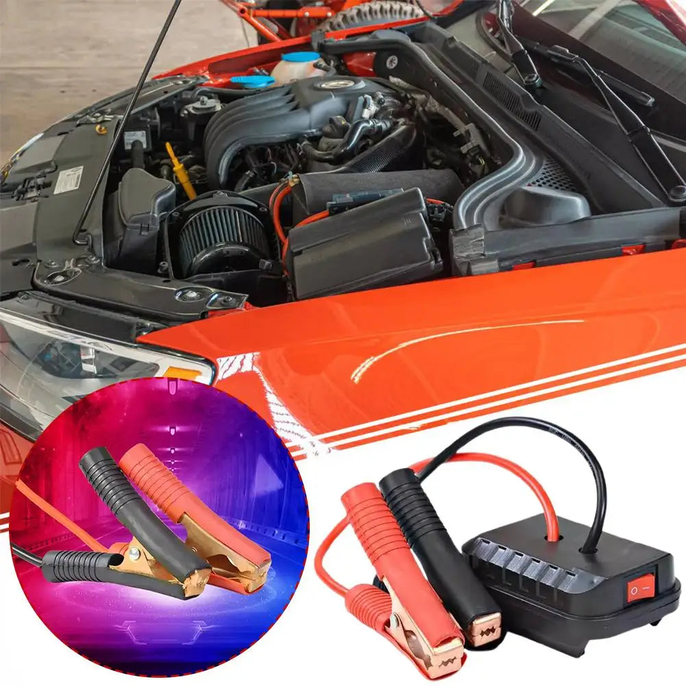 Makita Battery Jump Starter Adapter – Car Emergency Starter with Booster Clips