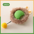Auto-Rolling Cat Ball Toy with Tail — USB Rechargeable