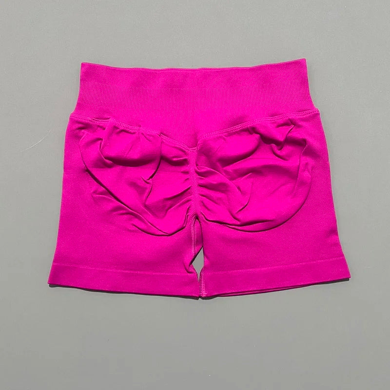 Women's Scrunch Bum Booty Shorts | Seamless Butt-Lifting Gym Yoga Legging Shorts XS-L