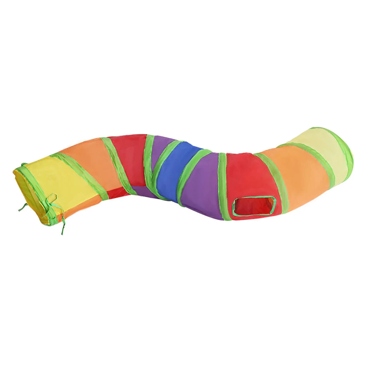 Foldable Cat Tunnel Tube Toy – Collapsible Interactive Play Tunnel for Cats, Kittens & Rabbits