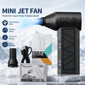 160,000 RPM Brushless Turbo Jet Air Duster — Variable Speed Handheld Blower with LED