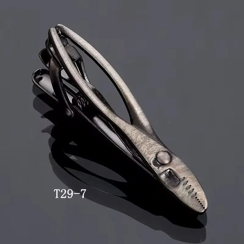 Novelty Metal Tie Clip – Cartoon & Graphic Necktie Bar