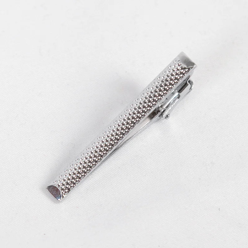 Metal Tie Bar Clip – Slim Bar Clasp for Neckties