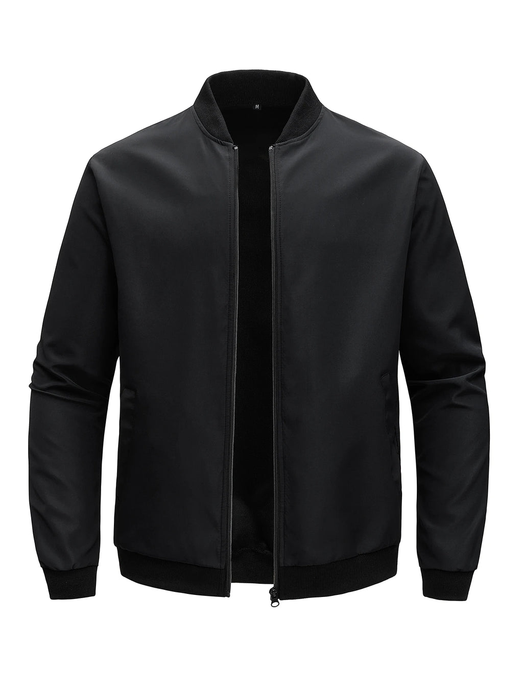 Lightweight Baseball-Collar Jacket