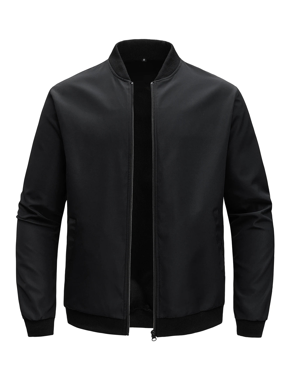 Lightweight Baseball-Collar Jacket