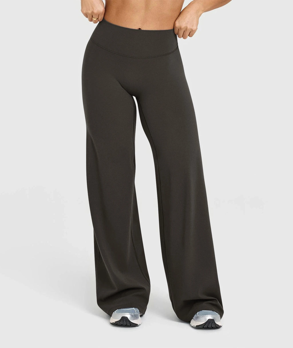 Women's High Waist Wide Leg Yoga Pants