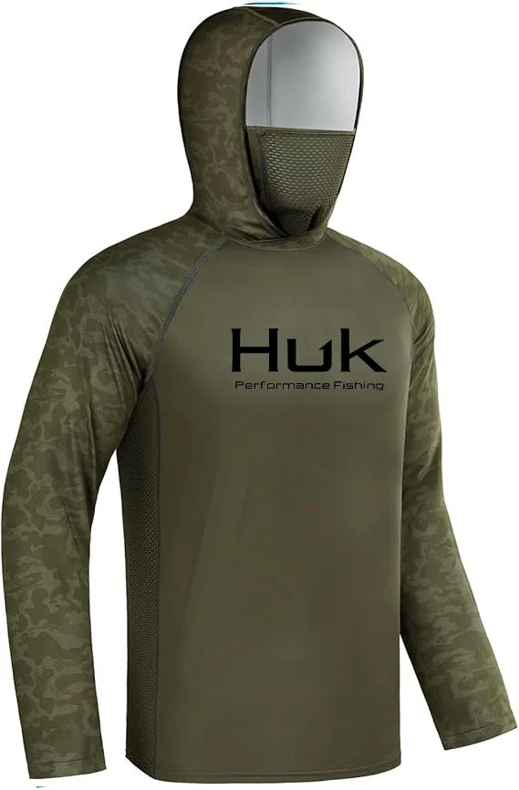UV Fishing Hoodie Sweatshirt – Hooded Sun Protection Top for Men / Women