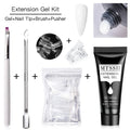 5-Piece Poly Nail Extension Gel Set – 20ml UV/LED Soak Off