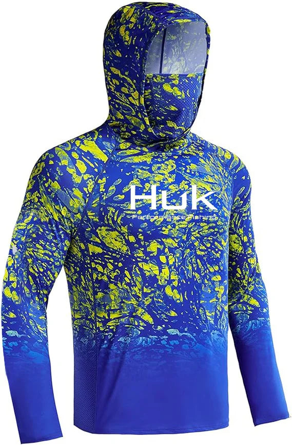 UV Fishing Hoodie Sweatshirt – Hooded Sun Protection Top for Men / Women