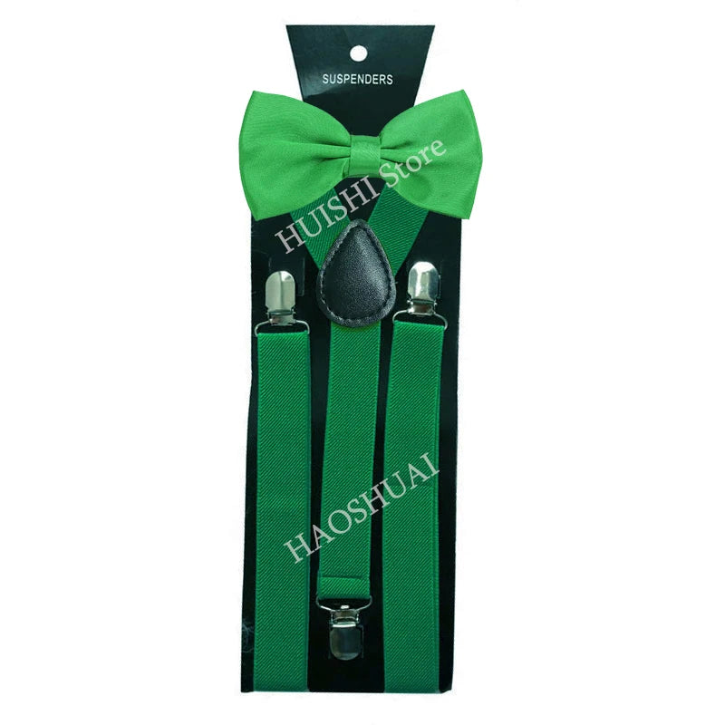 Unisex Elastic Suspenders with Bow Tie Option | The Daily Drop