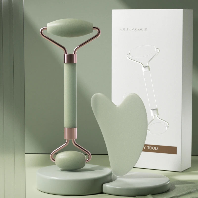 Facial Roller & Gua Sha Massage Tool