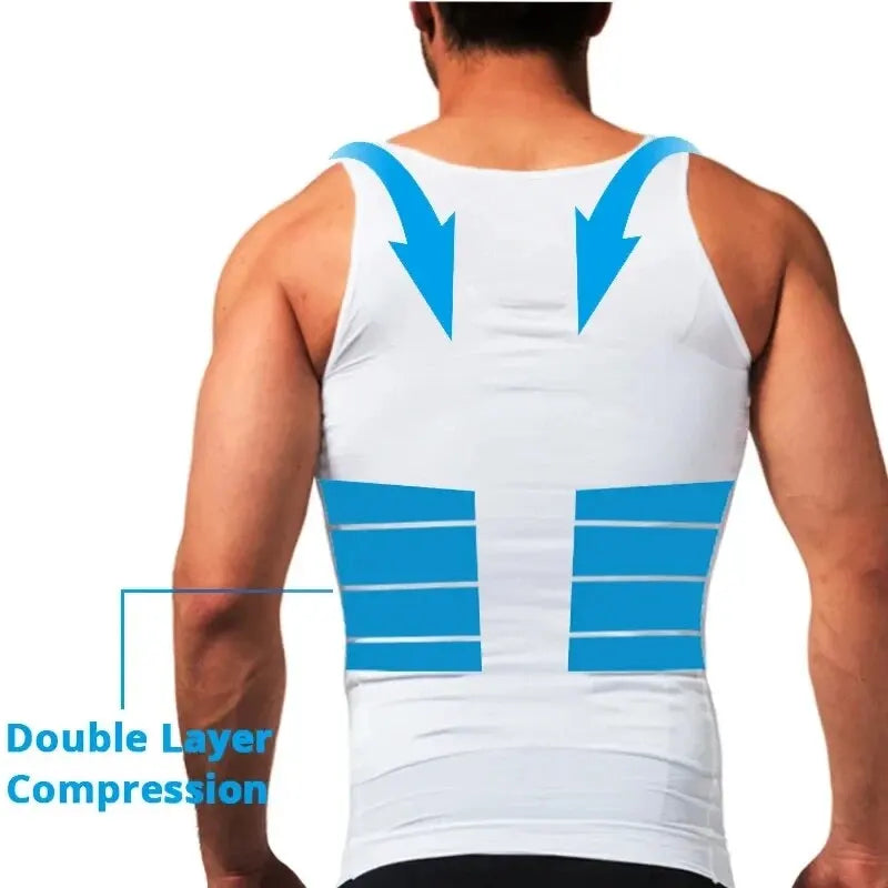 Men's Slimming Compression Vest Body Shaper