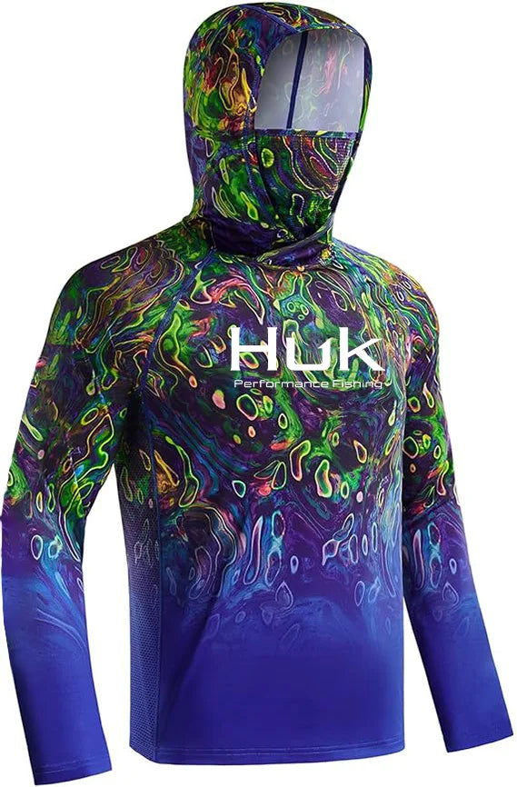 UV Fishing Hoodie Sweatshirt – Hooded Sun Protection Top for Men / Women