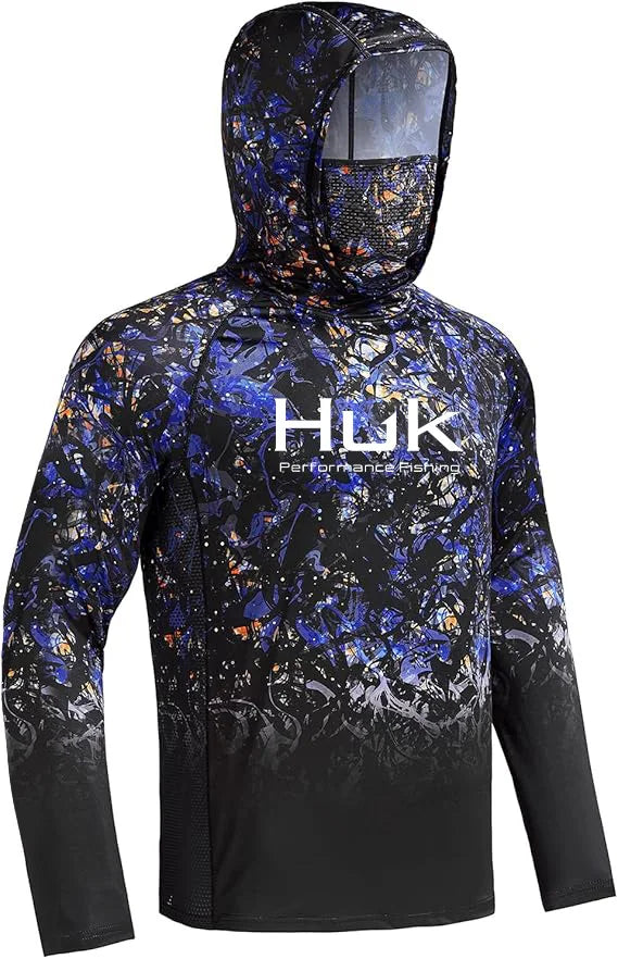 UV Fishing Hoodie Sweatshirt – Hooded Sun Protection Top for Men / Women