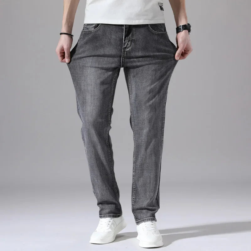 Unisex Cotton Stretch Slim Jeans