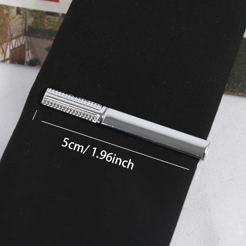 Unisex Metal Tie Bar Clip | The Daily Drop