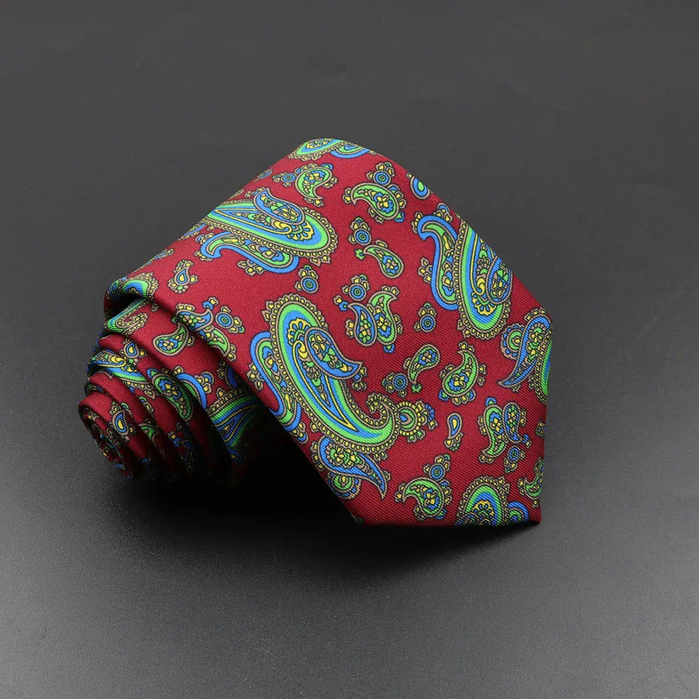 Silk Necktie — Soft Novelty Tie in Bold Patterns & Colors