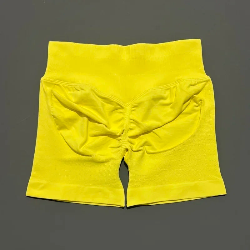 Women's Scrunch Bum Booty Shorts | Seamless Butt-Lifting Gym Yoga Legging Shorts XS-L
