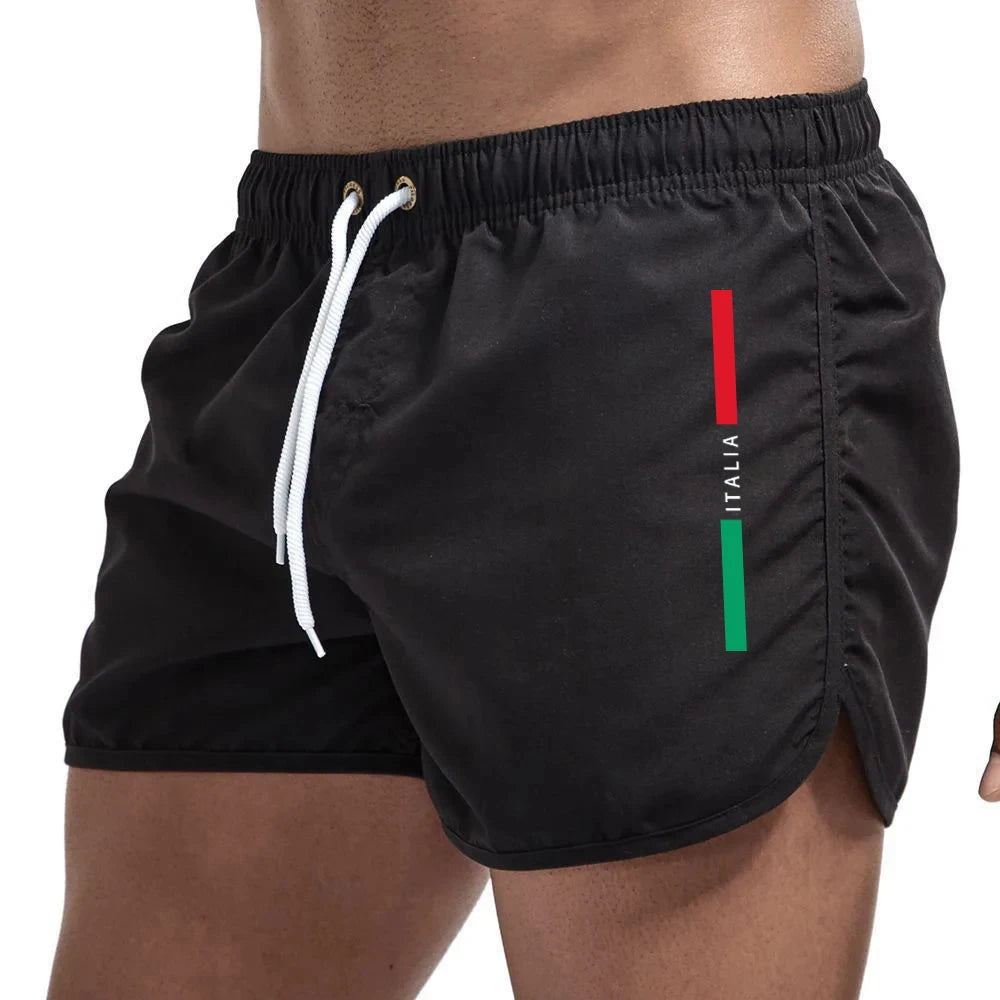 Men's Quick-Dry Beach Board Shorts – Swim & Fitness Shorts