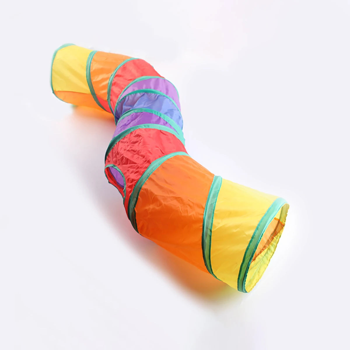 Foldable Cat Tunnel Tube Toy – Collapsible Interactive Play Tunnel for Cats, Kittens & Rabbits