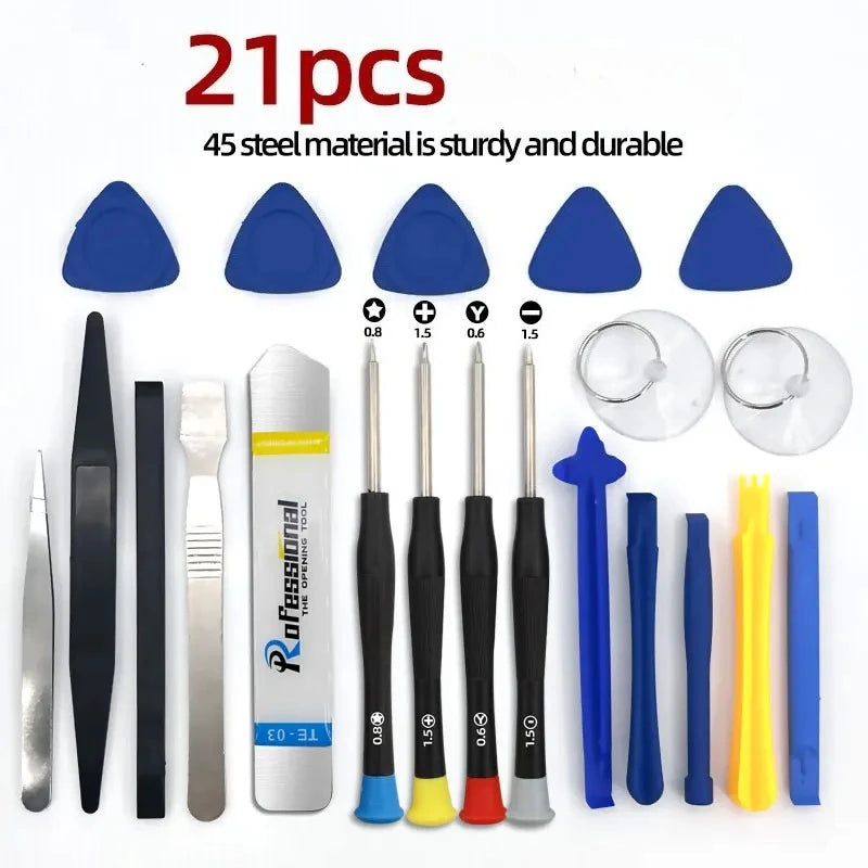 Precision Screwdriver Repair Tool Set — Electronics Disassembly Kit for Phone, Tablet & Laptop
