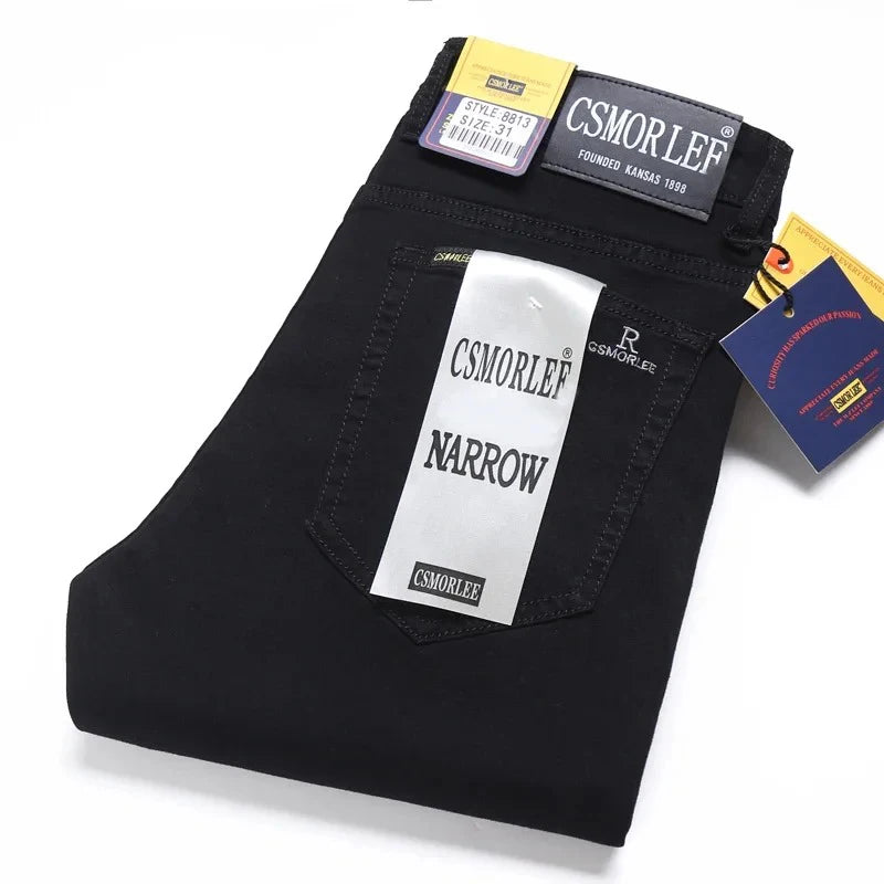 Unisex Cotton Stretch Slim Jeans