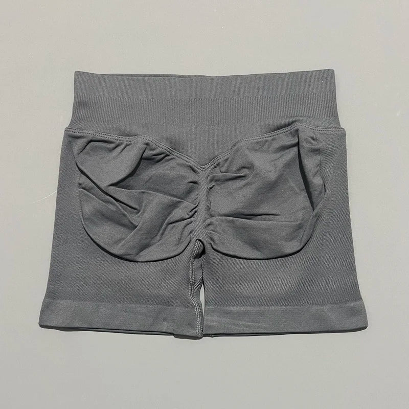 Women's Scrunch Bum Booty Shorts | Seamless Butt-Lifting Gym Yoga Legging Shorts XS-L