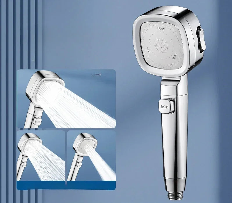 High Pressure 3-Mode Shower Head