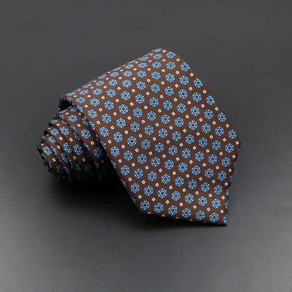 Silk Necktie — Soft Novelty Tie in Bold Patterns & Colors