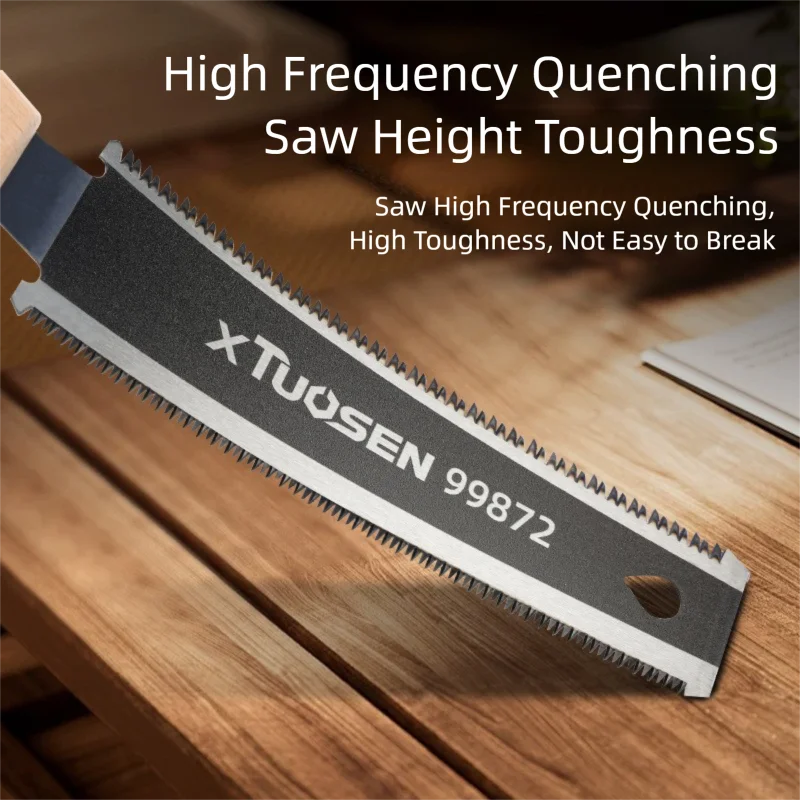 6-Inch Flexible Flush-Cut Hand Saw — Fine Tooth Woodworking Saw