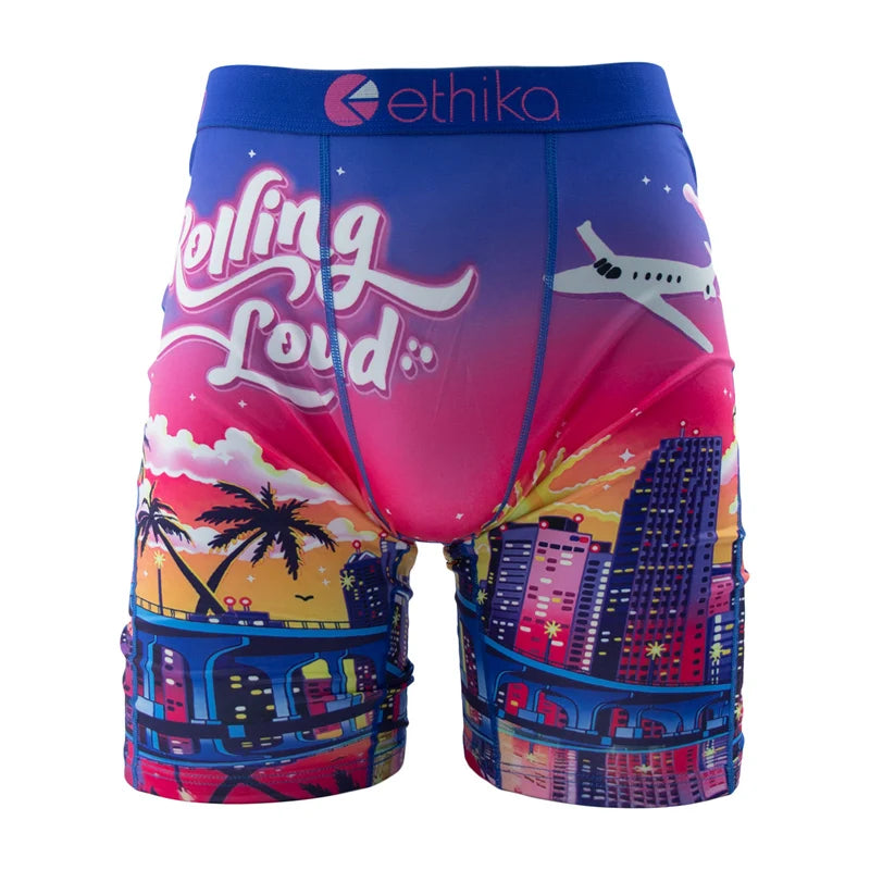 ETHIKA 1 Pieza Calzoncillos Bóxer Hombre Malla Transpirable Entrepierna Bóxers Hombre Tallas Grandes S-3XL Bañador Hombre Bóxers Hombre
