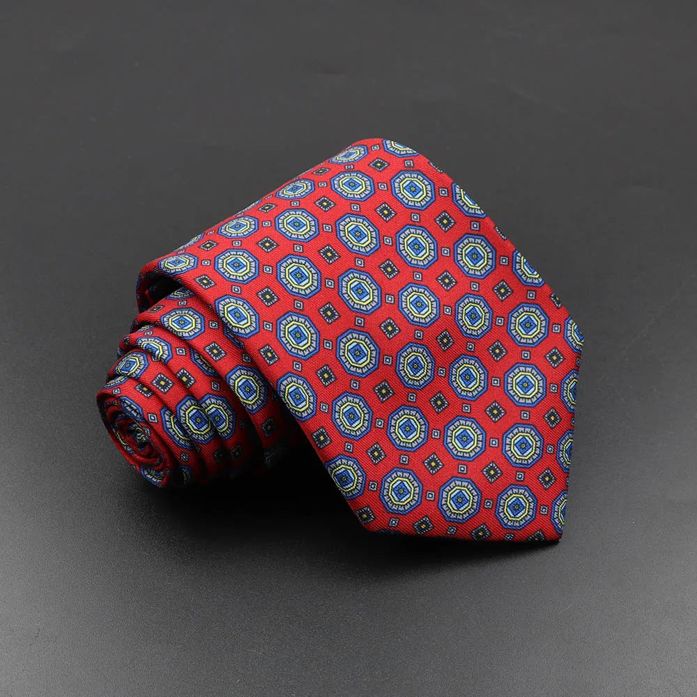 Silk Necktie — Soft Novelty Tie in Bold Patterns & Colors
