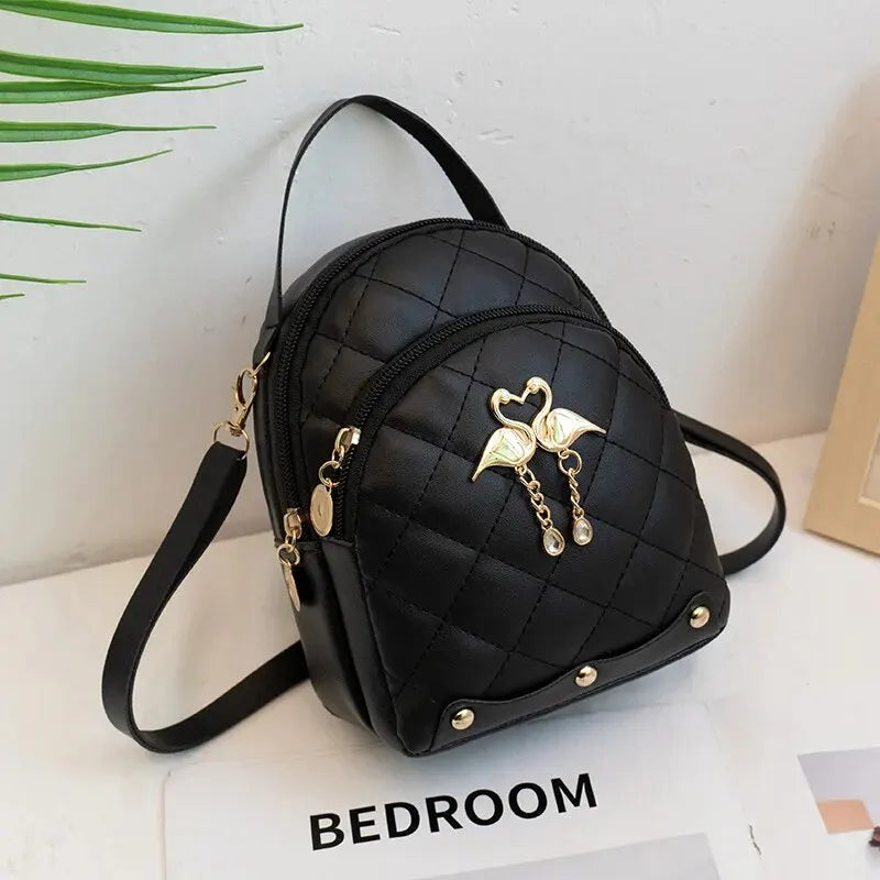 Mini PU Fashion Backpack for Women