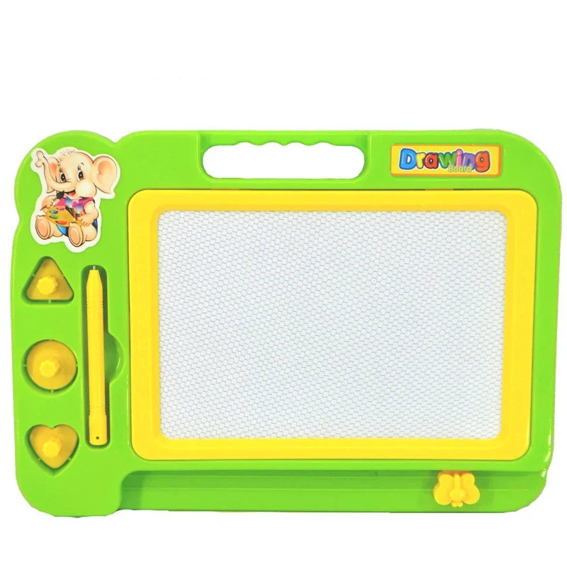 Kids Magnetic Drawing Board – Reusable Doodle Pad with Pen & Erasers