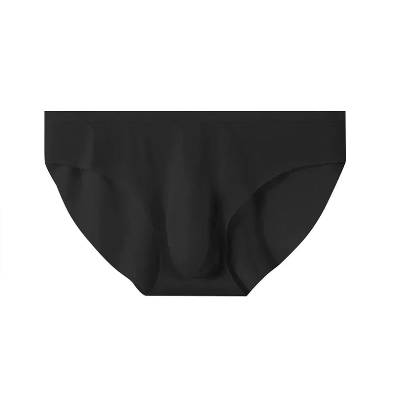 Calzoncillos bóxer de seda helada para hombre – Ropa interior ultrafina transpirable sin costuras