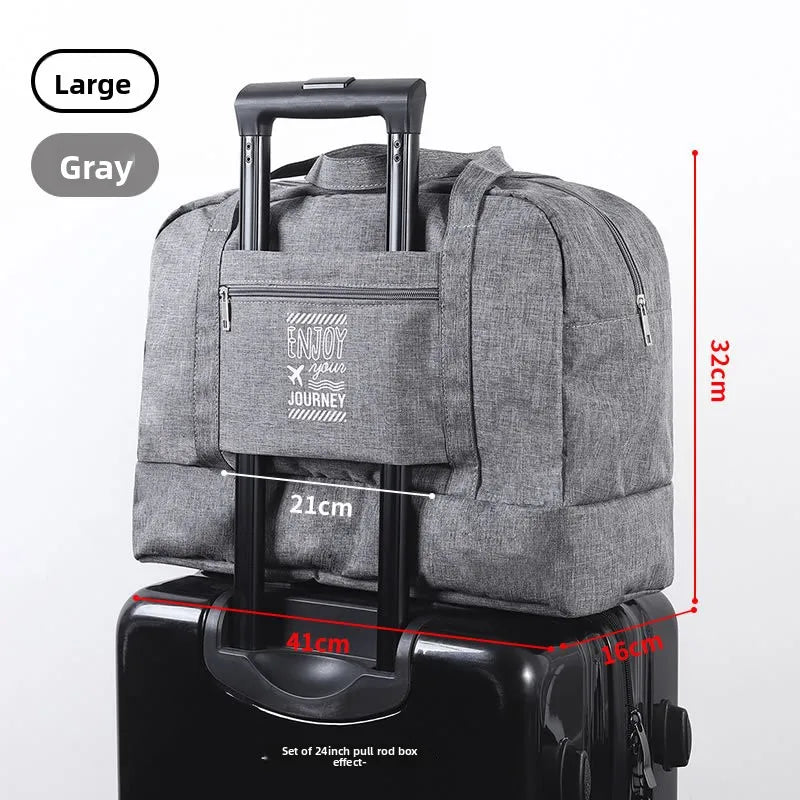 Double-Layer Dry/Wet Separation Gym & Travel Bag